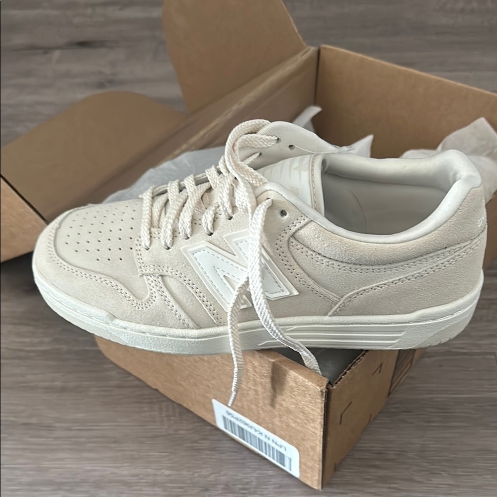 New Balance Cream Sneakers